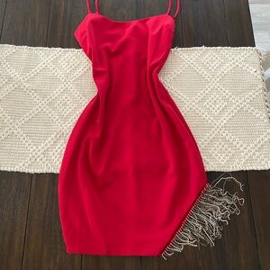 red homecoming dress size XS